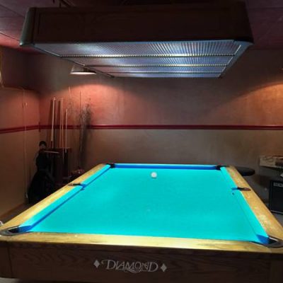 Professional Pool Table With Light