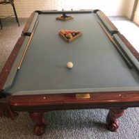AMF Play Master Pool Table Grey Felt